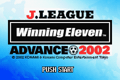 J-League Winning Eleven Advance 2002